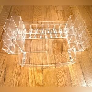 Pre-owned Bino Compartment Acrylic Cosmetic Makeup Organizer Tray Storage